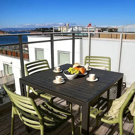 112 Sqm Penthouse With An Omg Fjord View Apartmán Oslo