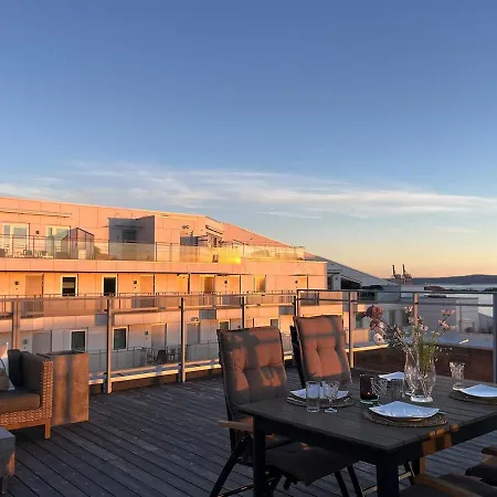 Apartmán 112 Sqm Penthouse With An Omg Fjord View *