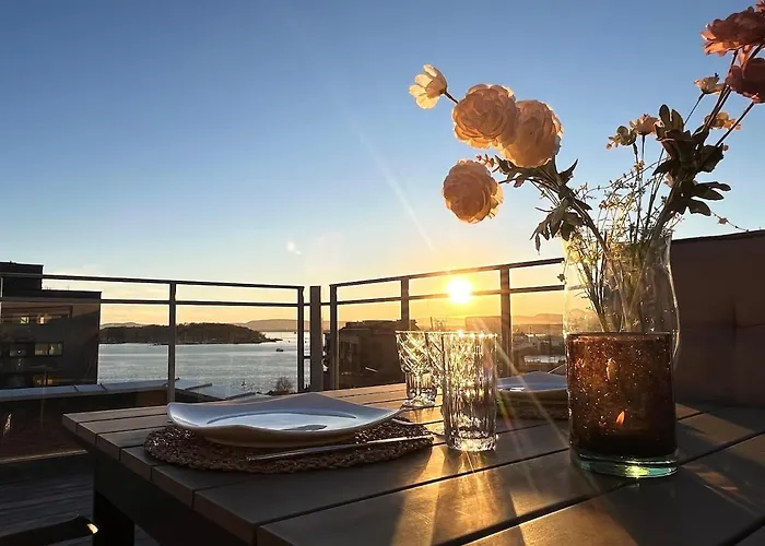 112 Sqm Penthouse With An Omg Fjord View Leilighet Oslo