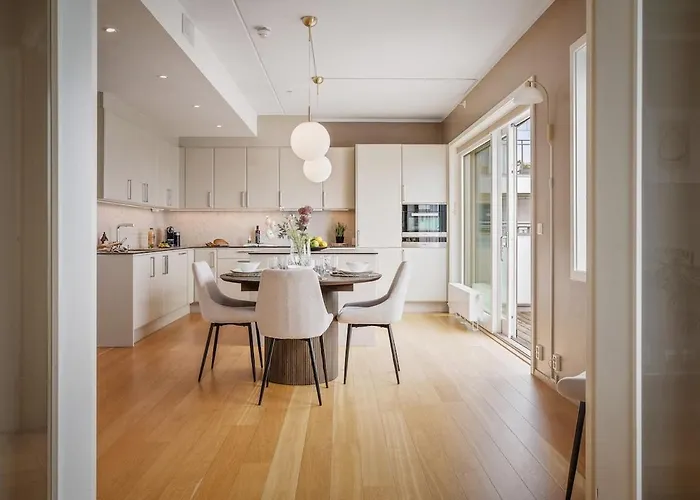 112 Sqm Penthouse With An Omg Fjord View Apartmán *