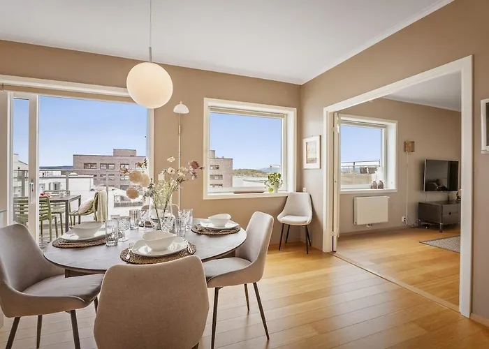 112 Sqm Penthouse With An Omg Fjord View