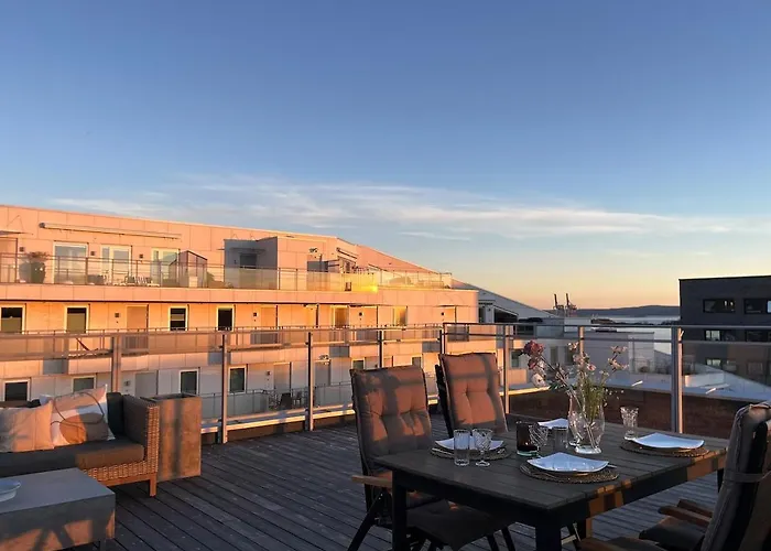 Leilighet 112 Sqm Penthouse With An Omg Fjord View *